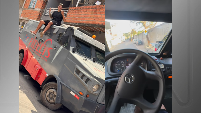 Homem Transforma Carro Forte em Veículo de Lazer e...