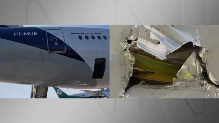 Incidente de Veículo de Serviço com Avião da Latam em...