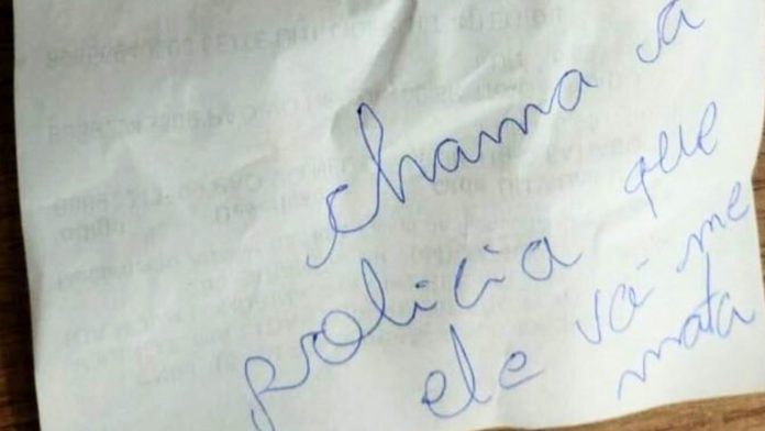 Bilhete Revelador: Mulher Denuncia Agressor Doméstico...